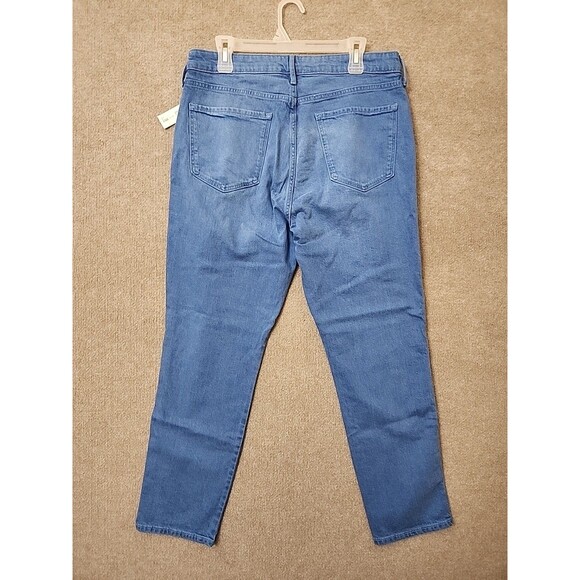 Old Navy Vintage Slim Jeans Womens 4 Blue High Rise Cotton NEW - Picture 6 of 11